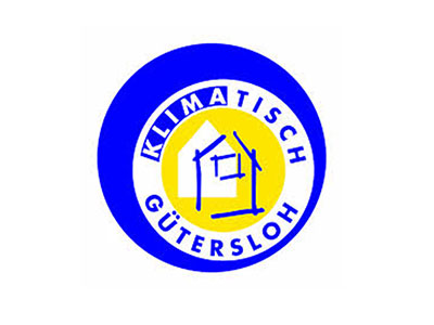 Mitglied im Netzwerk Klimatisch Gütersloh für energieeffizientes Bauen Logo des Netzwerks Klimatisch Gütersloh zur Förderung nachhaltigen Bauens